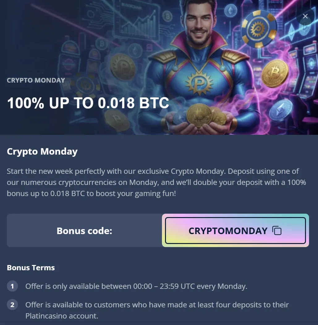 Casino promotions overview